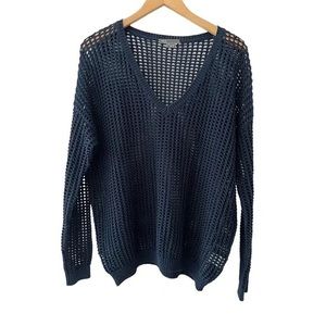 VINCE Crochet Sweater, size Small